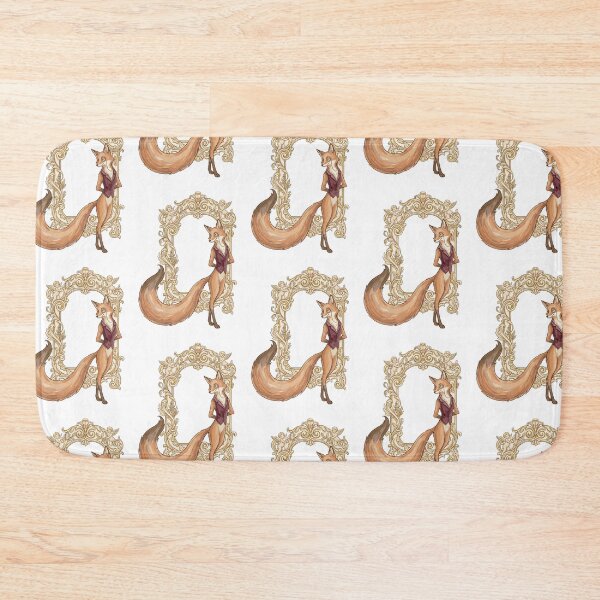 Item preview, Rococo Revival: Golden Scroll Fox designed and sold by bapupa.