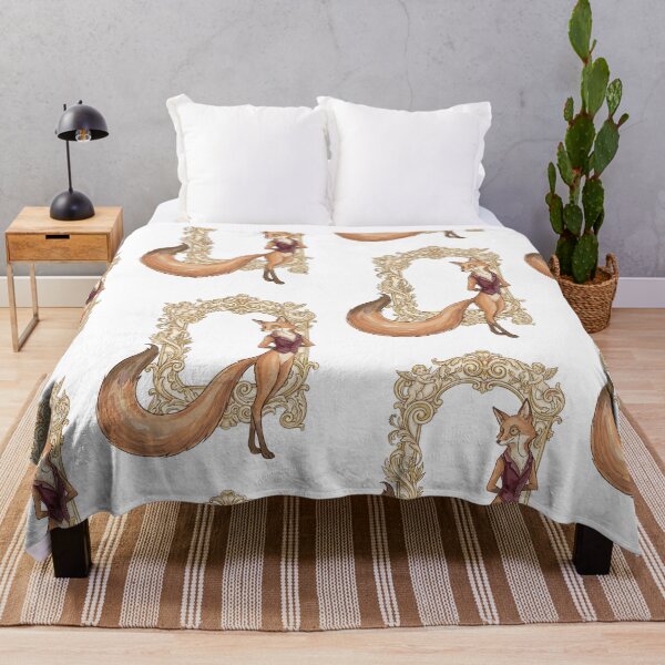 Item preview, Rococo Revival: Golden Scroll Fox designed and sold by bapupa.