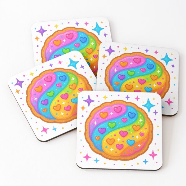 Item preview, Rainbow Star Cookie Colorful Bright  designed and sold by Cosmic-Drip.