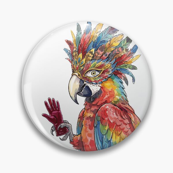 Item preview, Rococo Revival: Marquise Macaw designed and sold by bapupa.
