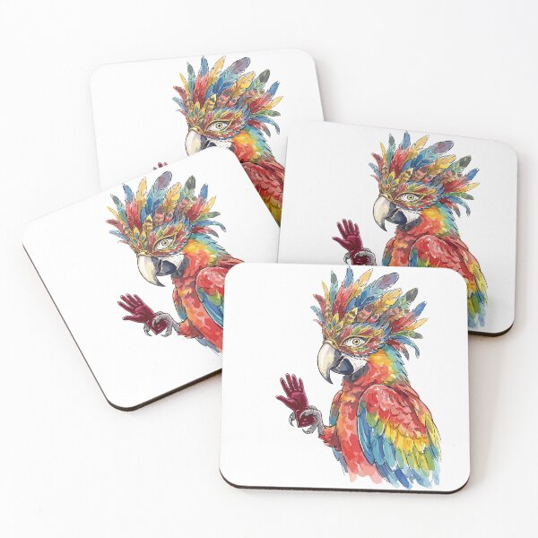 Item preview, Rococo Revival: Marquise Macaw designed and sold by bapupa.