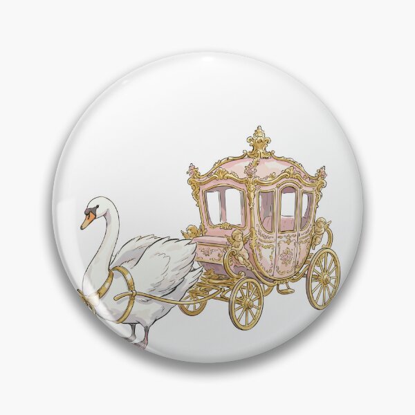 Item preview, Rococo Revival: Swan's Gilded Carriage designed and sold by bapupa.