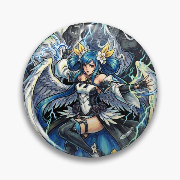 Item preview, Dizzy Guilty Gear Strive XX Gear Half Human Wings Necro Undine Fan Art Portrait Poster T-Shirt Sticker Print Gift designed and sold by Senpaiwaves.