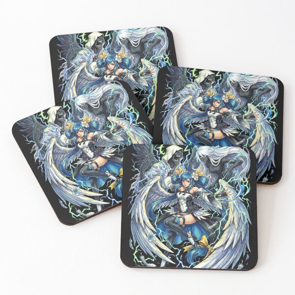Item preview, Dizzy Guilty Gear Strive XX Gear Half Human Wings Necro Undine Fan Art Portrait Poster T-Shirt Sticker Print Gift designed and sold by Senpaiwaves.