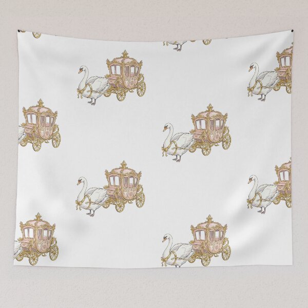 Item preview, Rococo Revival: Swan's Gilded Carriage designed and sold by bapupa.