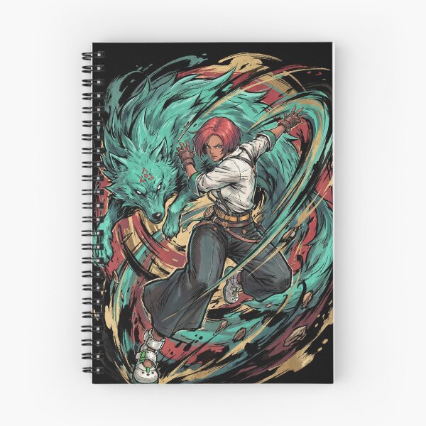 Item preview, Giovanna Guilty Gear Strive Rei Wolf Companion Brazilian Fighter Flash Kick Mixup Fan Art Portrait Poster T-Shirt Sticker Print Gift designed and sold by Senpaiwaves.