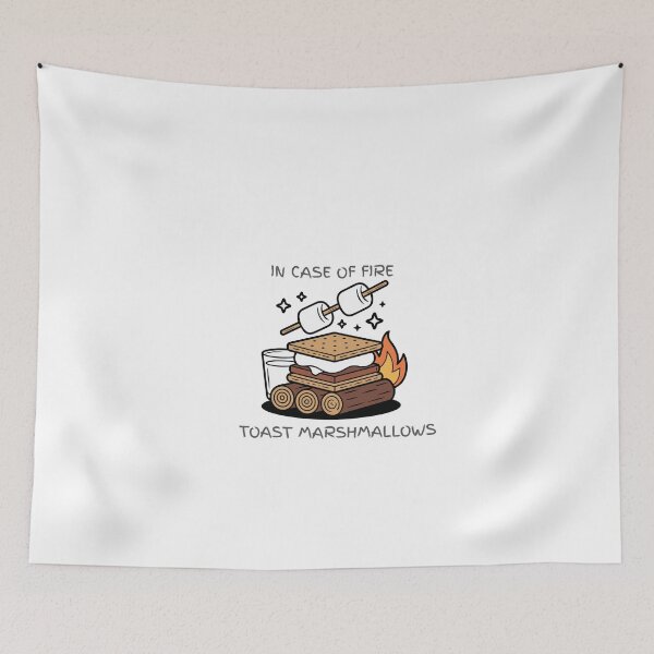 Item preview, Campfire Humor Illustration designed and sold by ankeyhooba.