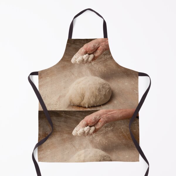 Item preview, Baker sprinkles flour on bread dough designed and sold by Ingo Gerlach.