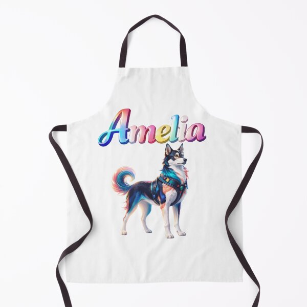 Item preview, Amelia Year of the Dog Eastern Zodiac Loyalty Protection Design designed and sold by AlexLineArt.