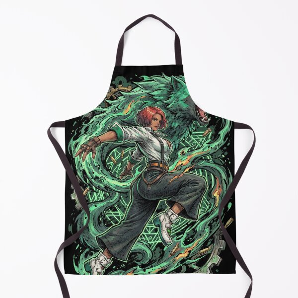 Item preview, Giovanna Guilty Gear Strive Rei Wolf Companion Brazilian Fighter Flash Kick Mixup Fan Art Portrait Poster T-Shirt Sticker Print Gift designed and sold by Senpaiwaves.