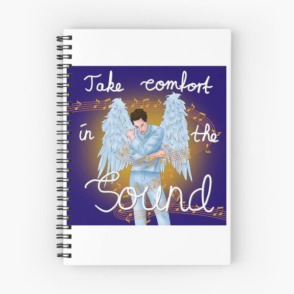 Item preview, Take comfort in the Sound - Mika (spinning out) designed and sold by SaMikaFan4ever.