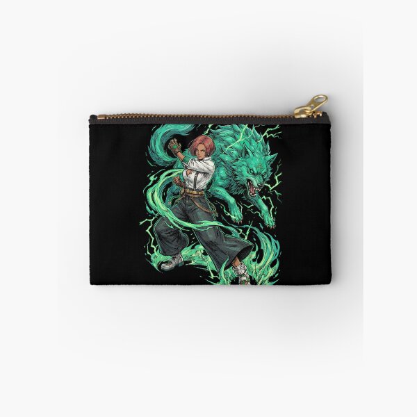 Item preview, Giovanna Guilty Gear Strive Rei Wolf Companion Brazilian Fighter Flash Kick Mixup Fan Art Portrait Poster T-Shirt Sticker Print Gift designed and sold by Senpaiwaves.