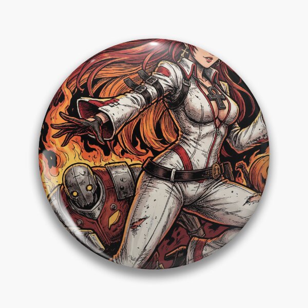 Item preview, Jack-O Valentine Guilty Gear Strive Xrd Halloween Pumpkin Mask Minions Halo Servant Summon Fan Art Portrait Poster T-Shirt Sticker Print Gift designed and sold by Senpaiwaves.