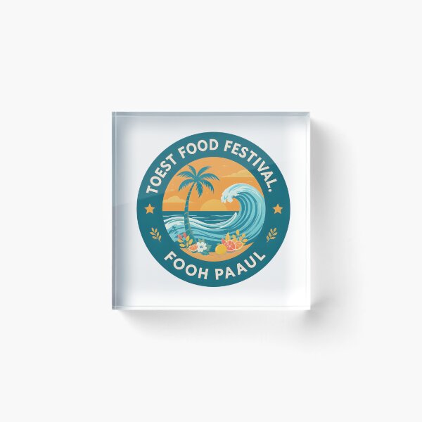 Item preview, Tortola Food Festival – Tropical Island Cuisine Design designed and sold by KivaroArt.