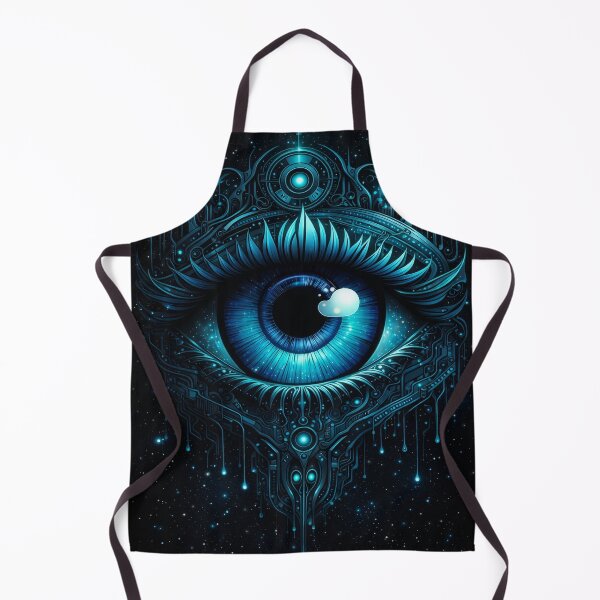 Item preview, Biomech Vision – Cybernetic Eye Sci-Fi Neon Symbol designed and sold by the-dovlat.