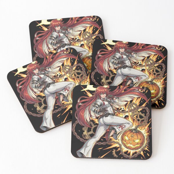 Item preview, Jack-O Valentine Guilty Gear Strive Xrd Halloween Pumpkin Mask Minions Halo Servant Summon Fan Art Portrait Poster T-Shirt Sticker Print Gift designed and sold by Senpaiwaves.