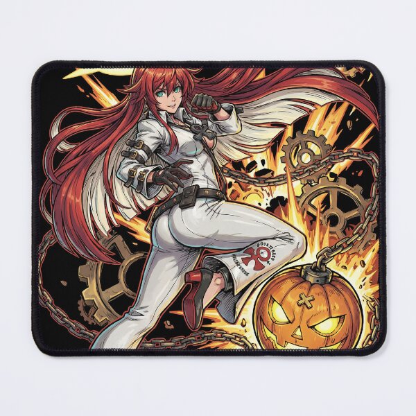 Item preview, Jack-O Valentine Guilty Gear Strive Xrd Halloween Pumpkin Mask Minions Halo Servant Summon Fan Art Portrait Poster T-Shirt Sticker Print Gift designed and sold by Senpaiwaves.