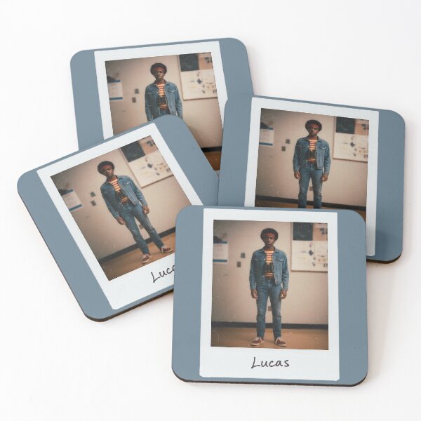Item preview, Stranger Things – Lucas Sinclair – Photo designed and sold by AnimeShin.