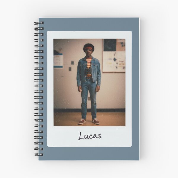 Item preview, Stranger Things – Lucas Sinclair – Photo designed and sold by AnimeShin.