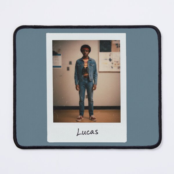 Item preview, Stranger Things – Lucas Sinclair – Photo designed and sold by AnimeShin.