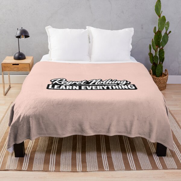 Item preview, Regret Nothing, Learn Everything designed and sold by musthavewords.