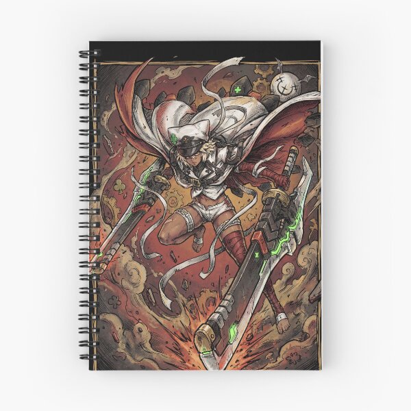 Item preview, Ramlethal Valentine Guilty Gear Strive Xrd Valentine Homunculus Giant Swords Lucy Floaty Multi Arm Fan Art Portrait Poster T-Shirt Sticker Print Gift designed and sold by Senpaiwaves.