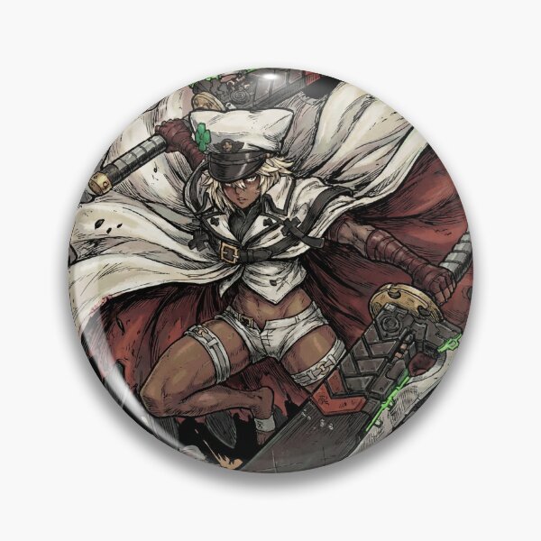 Item preview, Ramlethal Valentine Guilty Gear Strive Xrd Valentine Homunculus Giant Swords Lucy Floaty Multi Arm Fan Art Portrait Poster T-Shirt Sticker Print Gift designed and sold by Senpaiwaves.