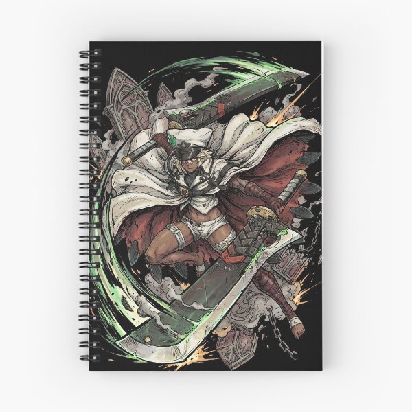 Item preview, Ramlethal Valentine Guilty Gear Strive Xrd Valentine Homunculus Giant Swords Lucy Floaty Multi Arm Fan Art Portrait Poster T-Shirt Sticker Print Gift designed and sold by Senpaiwaves.