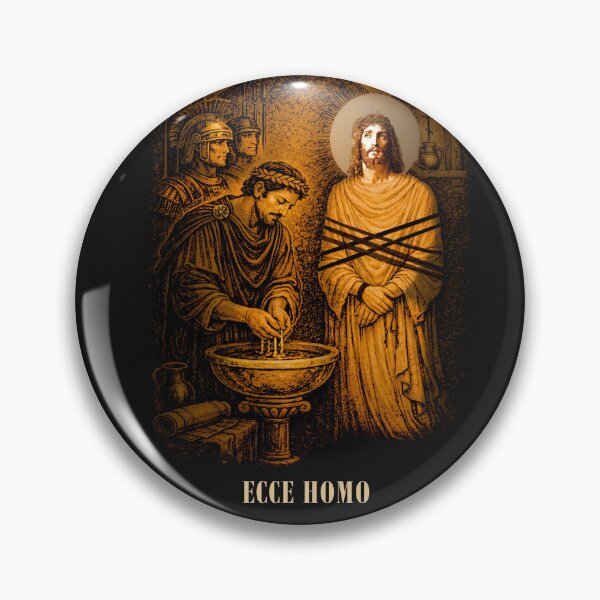 Item preview, ECCE HOMO — The Silent Verdict designed and sold by Sanctum Icons.