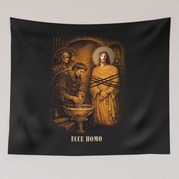 Item preview, ECCE HOMO — The Silent Verdict designed and sold by Sanctum Icons.