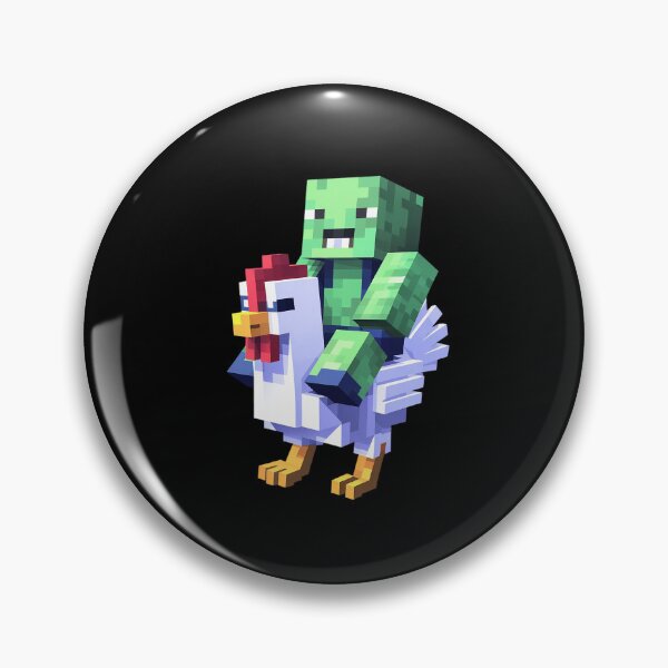 Item preview, Jock Chicken Pixel Art Gamer Zombie Boys Kids  designed and sold by MarryIsMonth.