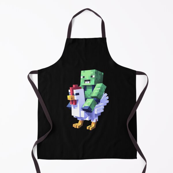 Item preview, Jock Chicken Pixel Art Gamer Zombie Boys Kids  designed and sold by MarryIsMonth.