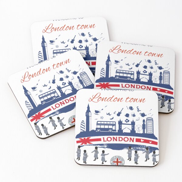 Item preview, Welcome to London Town - Artistic Illustration. designed and sold by PhantomArtStore.