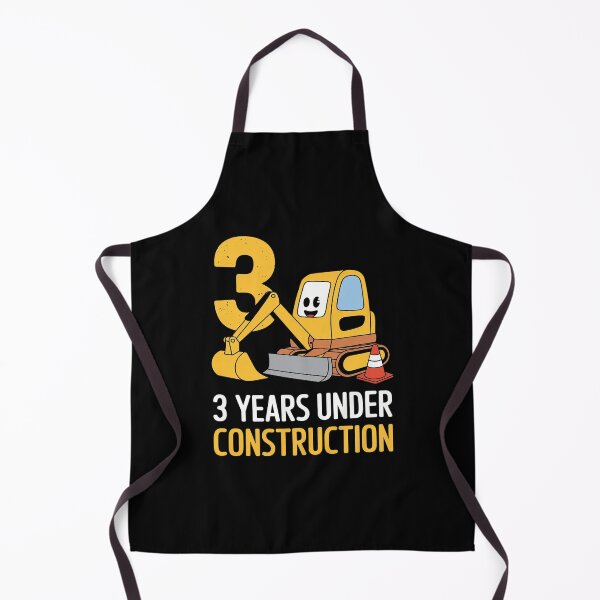 Item preview, Kids 3 Years Under Construction Boy Three Year Old 3rd Birthday designed and sold by FadeOfThrone.