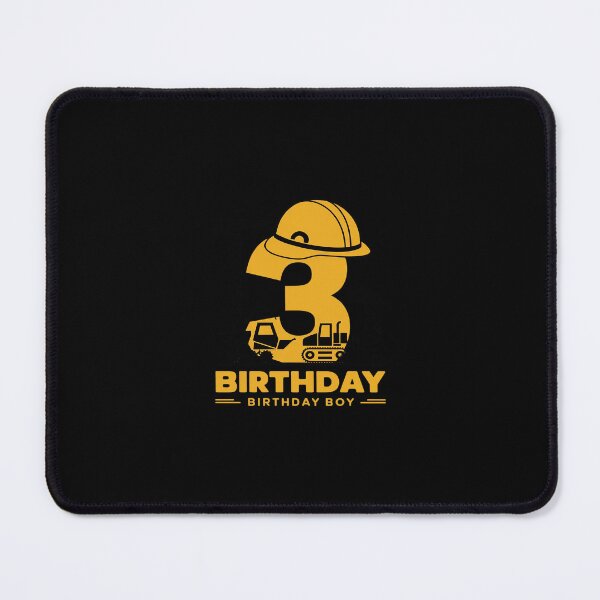 Item preview, Kids 3rd Birthday Boy Construction Three 3 Year Old 3yr Bday Kid  designed and sold by SyntaxClaw.