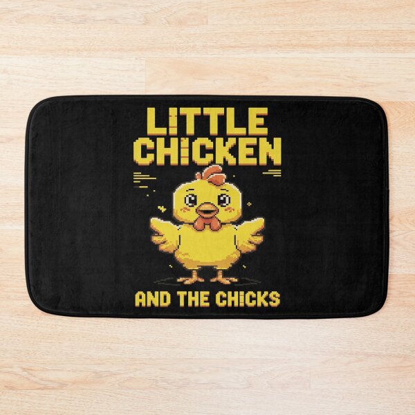 Item preview, Little Chicken and the Chicks Pixel Art Gamer Chicken  designed and sold by MarryIsMonth.