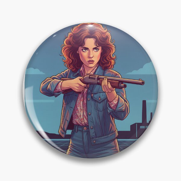 Item preview, Stranger Things Nancy Wheeler Retro 80s Fan Art designed and sold by AnimeShin.