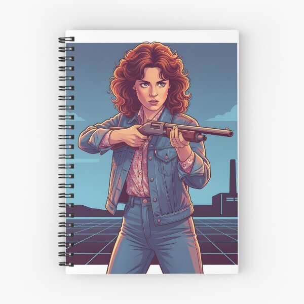 Item preview, Stranger Things Nancy Wheeler Retro 80s Fan Art designed and sold by AnimeShin.