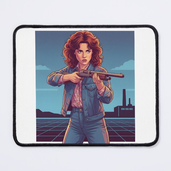 Item preview, Stranger Things Nancy Wheeler Retro 80s Fan Art designed and sold by AnimeShin.