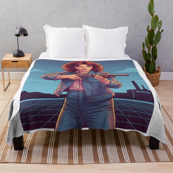 Item preview, Stranger Things Nancy Wheeler Retro 80s Fan Art designed and sold by AnimeShin.