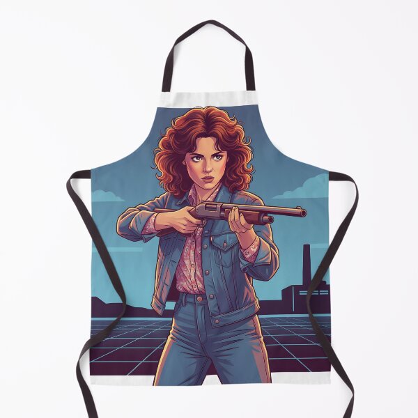 Item preview, Stranger Things Nancy Wheeler Retro 80s Fan Art designed and sold by AnimeShin.