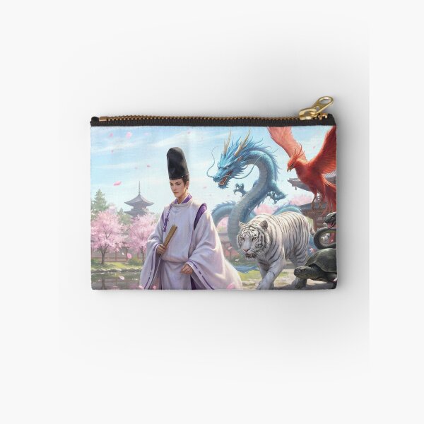 Item preview, Abe no Seimei and the Four Celestial Beasts — 陰陽師・安倍晴明と四神の守護 | 森の灯りシリーズ designed and sold by Mori-no-Akari.