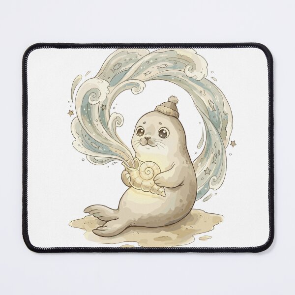 Item preview, Sea Witchery: Seal Tide Mage designed and sold by bapupa.