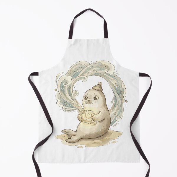 Item preview, Sea Witchery: Seal Tide Mage designed and sold by bapupa.