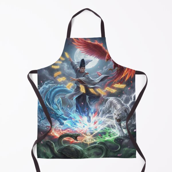 Item preview, Abe no Seimei: Four Celestial Beasts Unleashed — 陰陽師・安倍晴明と四神降臨 | 森の灯りシリーズ designed and sold by Mori-no-Akari.
