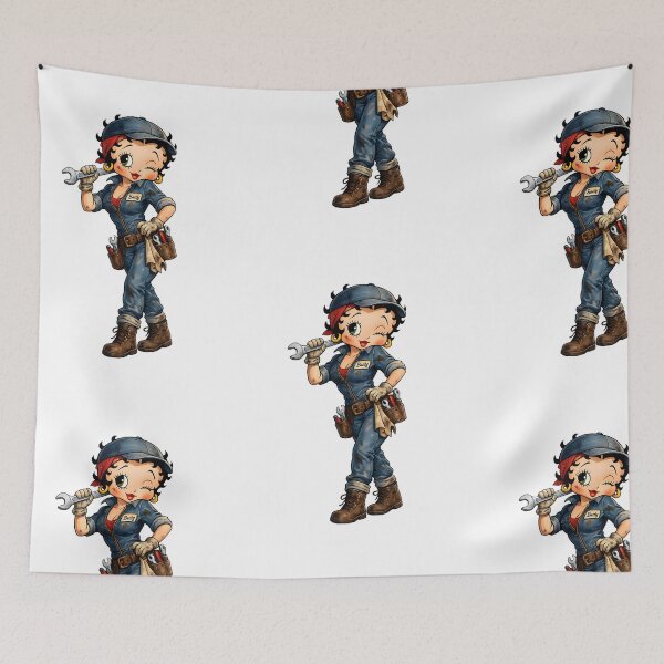 Item preview, VINTAGE 1930s BETTY BOOP DRESSED AS A MECHANIC designed and sold by infinitearte.