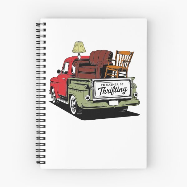 Item preview, Id Rather Be Thrifting Vintage Truck Thrift Store Lover Design designed and sold by Maniutek.