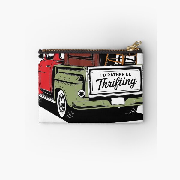 Item preview, Id Rather Be Thrifting Vintage Truck Thrift Store Lover Design designed and sold by Maniutek.