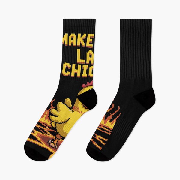 Item preview, Make Some Lava Chicken Pixel Art  designed and sold by MarryIsMonth.