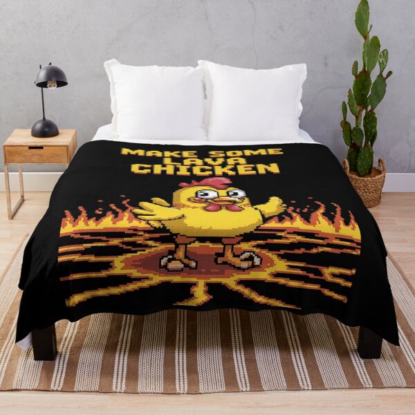 Item preview, Make Some Lava Chicken Pixel Art  designed and sold by MarryIsMonth.